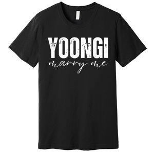 Yoongi Marry Me Premium T-Shirt