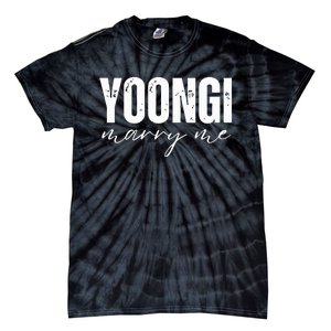 Yoongi Marry Me Tie-Dye T-Shirt