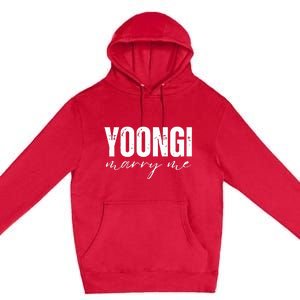 Yoongi Marry Me Premium Pullover Hoodie