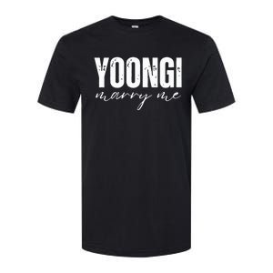 Yoongi Marry Me Softstyle CVC T-Shirt