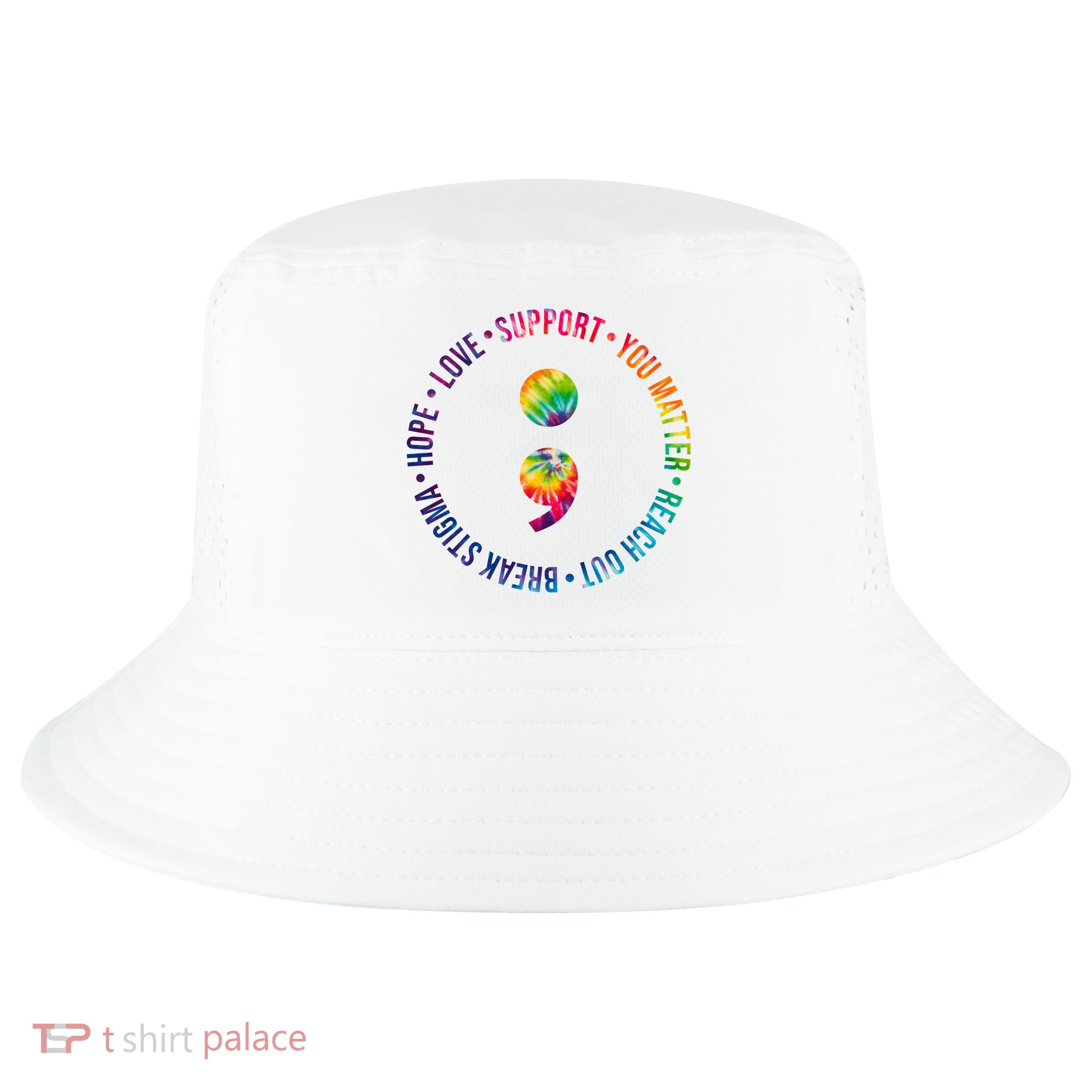 You Matter Mental Health Awareness Colorful Cool Comfort Performance Bucket Hat