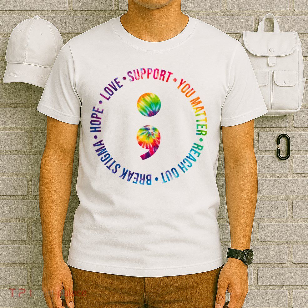 You Matter Mental Health Awareness Colorful T-Shirt