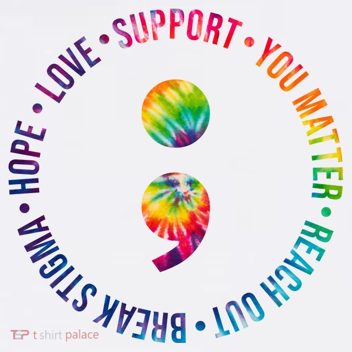 You Matter Mental Health Awareness Colorful T-Shirt
