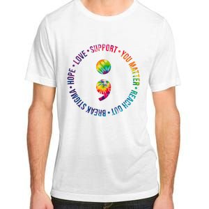 You Matter Mental Health Awareness Colorful Adult ChromaSoft Performance T-Shirt