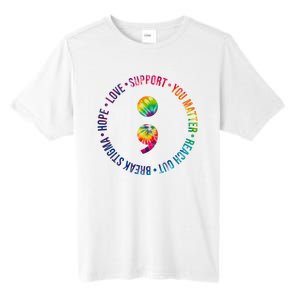 You Matter Mental Health Awareness Colorful Tall Fusion ChromaSoft Performance T-Shirt