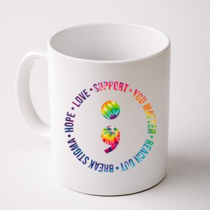 You Matter Mental Health Awareness Colorful Coffee Mug