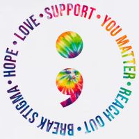 You Matter Mental Health Awareness Colorful Baby Bodysuit