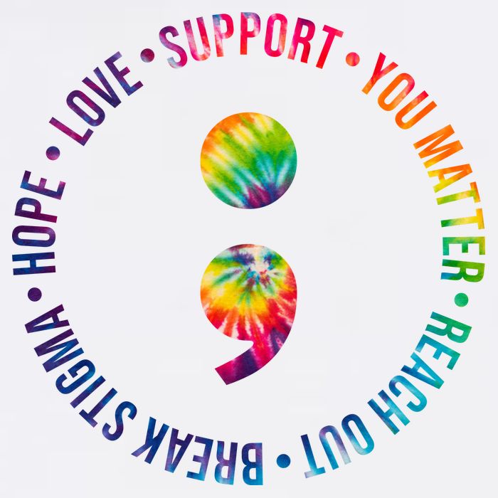 You Matter Mental Health Awareness Colorful Baby Bodysuit