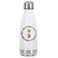 You Matter Mental Health Awareness Colorful Stainless Steel Insulated Water Bottle