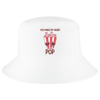 You Make My Heart Pop Funny Popcorn Cool Comfort Performance Bucket Hat