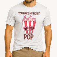 You Make My Heart Pop Funny Popcorn Performance Shirt