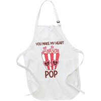 You Make My Heart Pop Funny Popcorn Apron