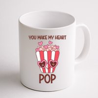 You Make My Heart Pop Funny Popcorn Mug