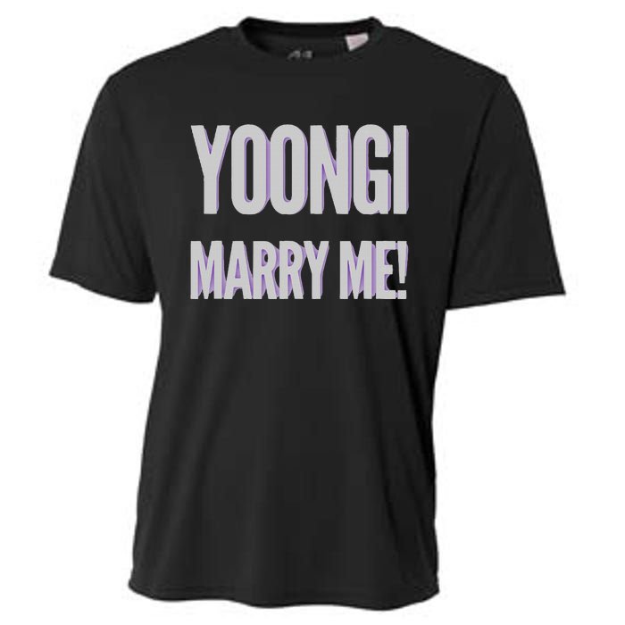 Yoongi Marry Me Cooling Performance Crew T-Shirt