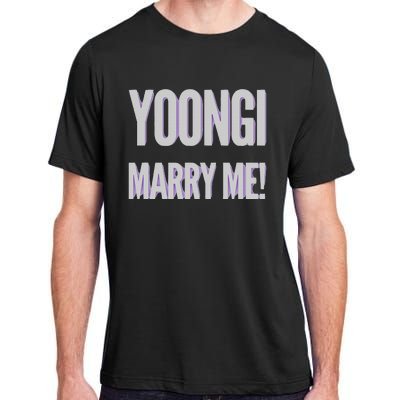 Yoongi Marry Me Adult ChromaSoft Performance T-Shirt