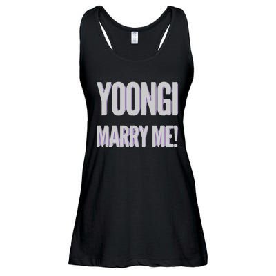 Yoongi Marry Me Ladies Essential Flowy Tank