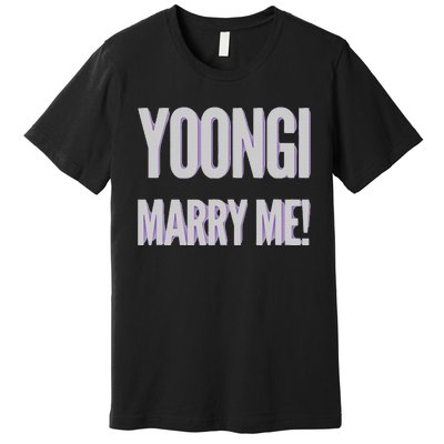 Yoongi Marry Me Premium T-Shirt