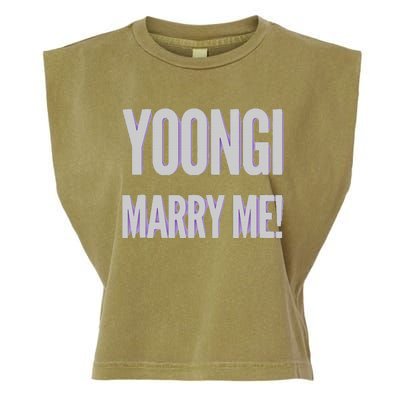 Yoongi Marry Me Garment-Dyed Women's Muscle Tee