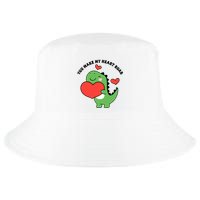 You Make My Heart Roar Valentines Day Cute Dinosaur Cool Comfort Performance Bucket Hat