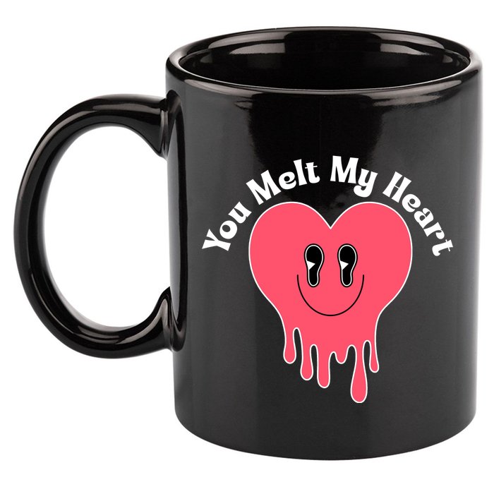 You Melt My Heart Valentines Day 11oz C Handle Ceramic Mug