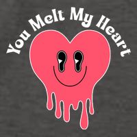 You Melt My Heart Valentines Day Vector Backpack