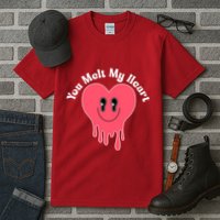 You Melt My Heart Valentines Day Tall T-Shirt
