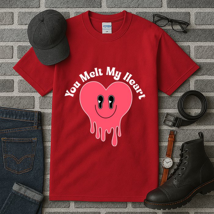 You Melt My Heart Valentines Day Tall T-Shirt