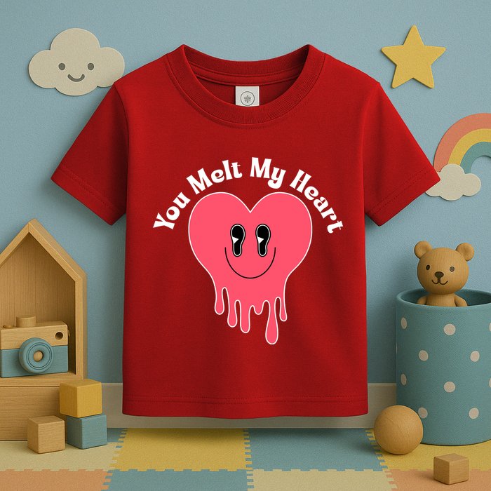 You Melt My Heart Valentines Day Toddler T-Shirt