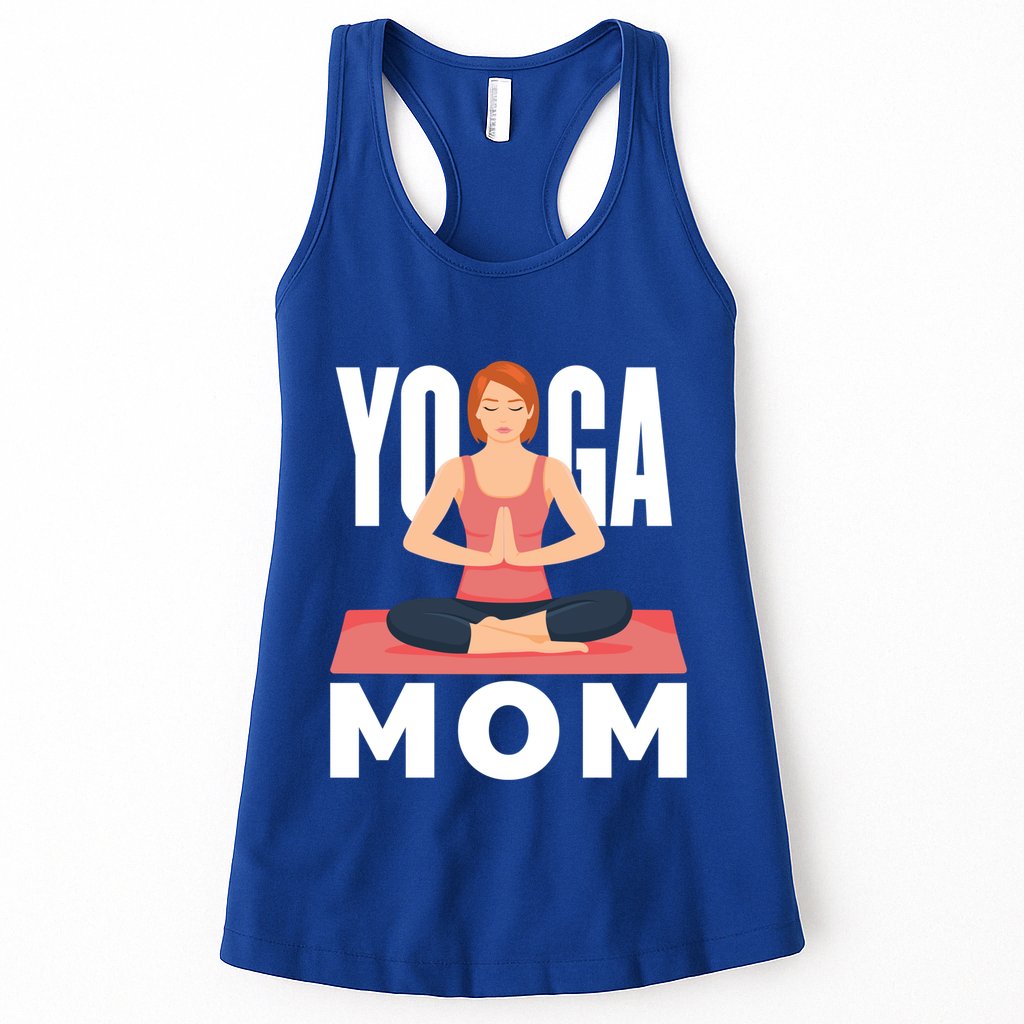 Yoga Mom Meditation Workout Exercise Fitness Mama Gift Womens Tank Top