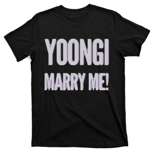 Yoongi Marry Me T-Shirt