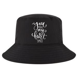 You Make My Heart Smile Cute Gift Cool Comfort Performance Bucket Hat