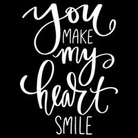 You Make My Heart Smile Cute Gift Cooling Performance Crew T-Shirt