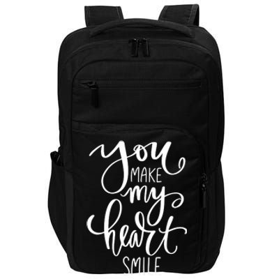 You Make My Heart Smile Cute Gift Impact Tech Backpack