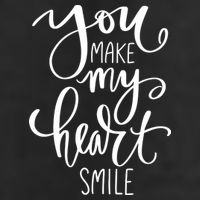 You Make My Heart Smile Cute Gift Adult Drive Performance Visor