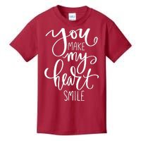 You Make My Heart Smile Cute Gift Kids T-Shirt