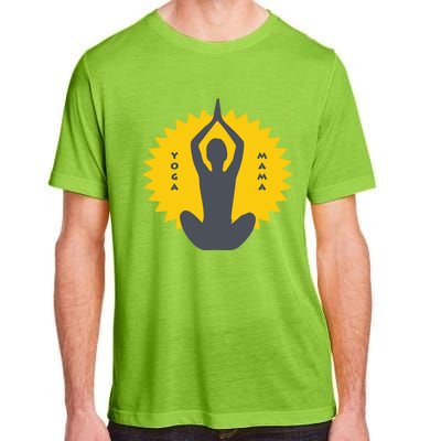 Yoga Mama Modern Meditation Power Design Great Gift Adult ChromaSoft Performance T-Shirt