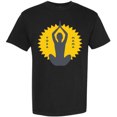 Yoga Mama Modern Meditation Power Design Great Gift Garment-Dyed Heavyweight T-Shirt