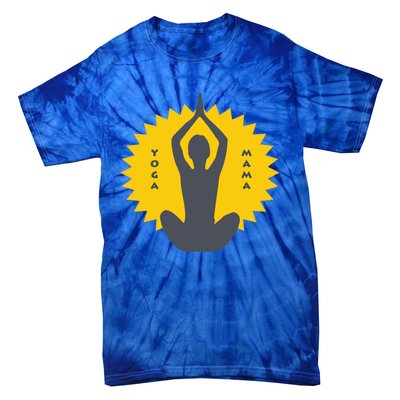 Yoga Mama Modern Meditation Power Design Great Gift Tie-Dye T-Shirt