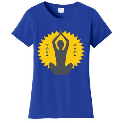 Yoga Mama Modern Meditation Power Design Great Gift Women's T-Shirt