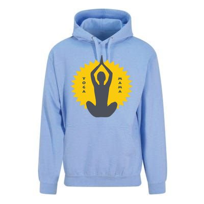 Yoga Mama Modern Meditation Power Design Great Gift Unisex Surf Hoodie