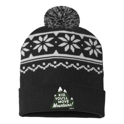 Youll Move Mountains USA-Made Snowflake Beanie