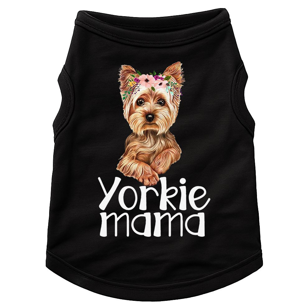 Yorkie Mama Mothers Day Yorkie Lover Owner Yorkie Dog Mom Doggie Tank
