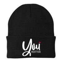 You Matter Mental Health Awareness Beanie
