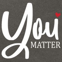 You Matter Mental Health Awareness Cotton Canvas Backpack