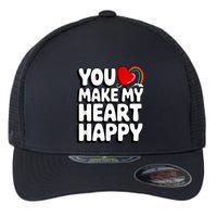 You Make My Heart Happy For Children Flexfit Unipanel Trucker Cap