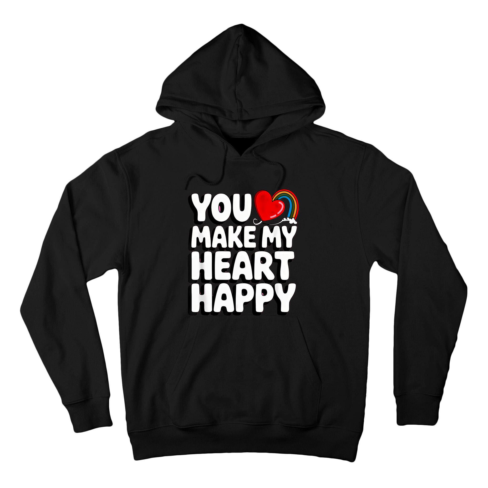 You Make My Heart Happy For Children Tall Hoodie