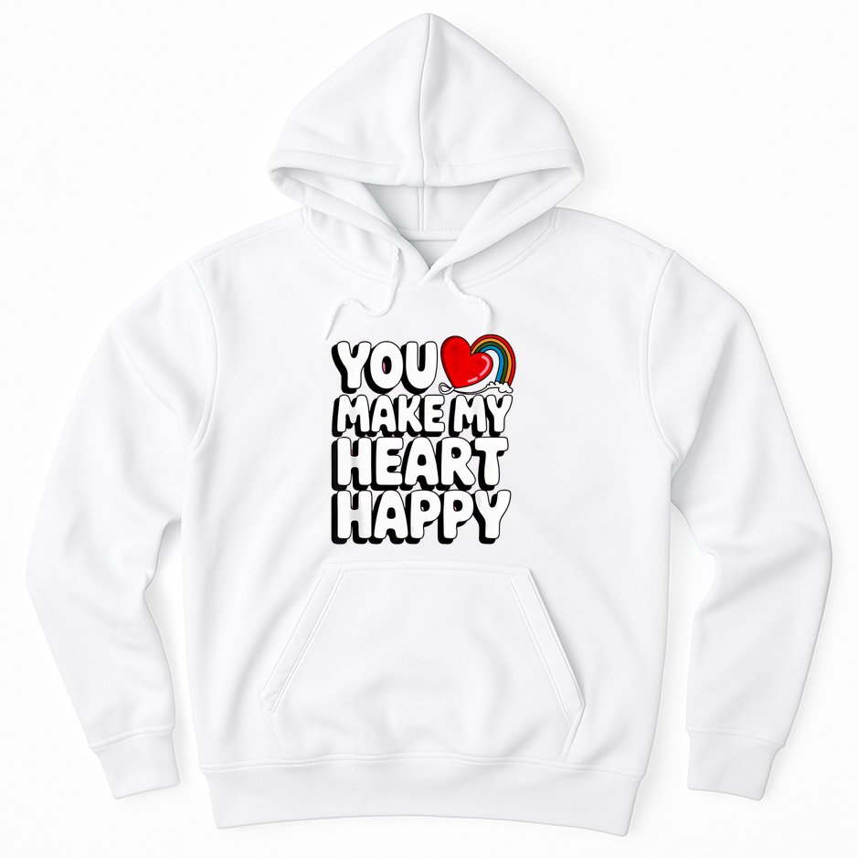 You Make My Heart Happy For Children Hoodie