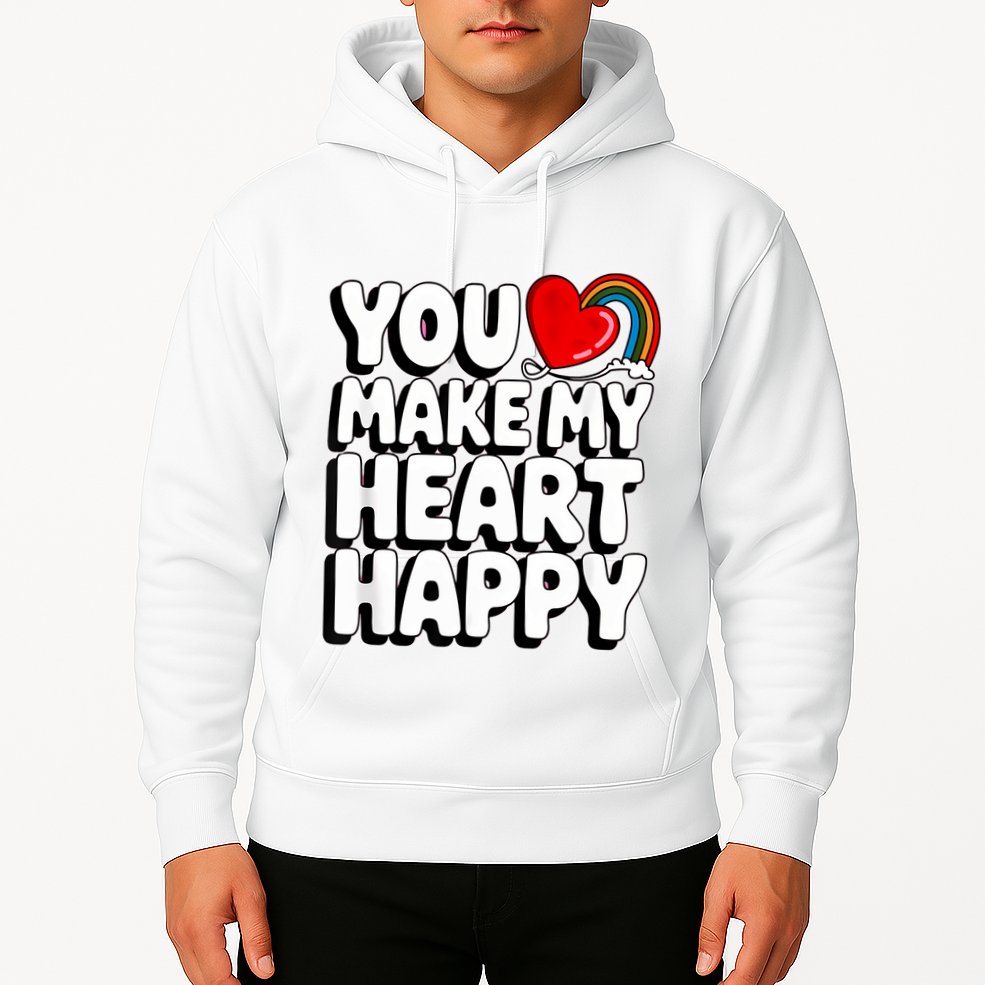 You Make My Heart Happy For Children Hoodie