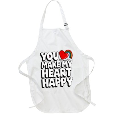 You Make My Heart Happy For Children Apron