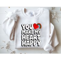 You Make My Heart Happy For Children Sweatshirt